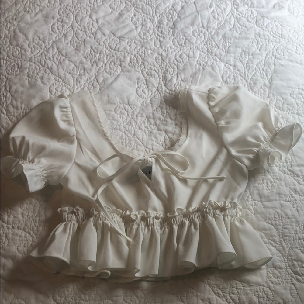 Princess Polly crop blouse